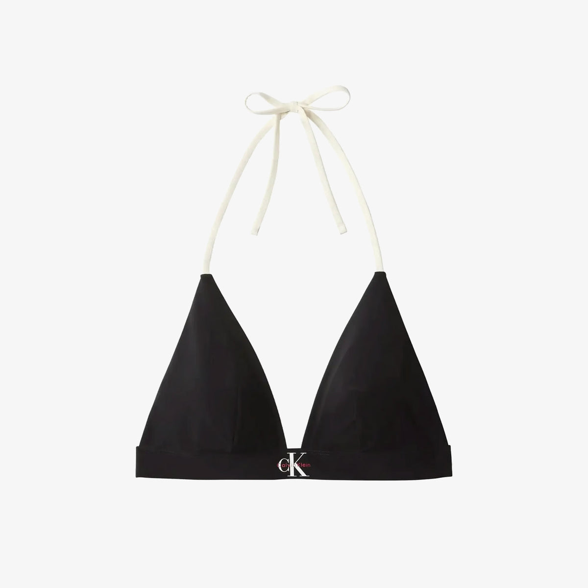 Calvin Klein Triangle Kadın Siyah Bikini Üstü