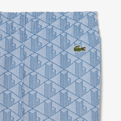 Lacoste Flared Monogram Kadın Mavi Eşofman Altı