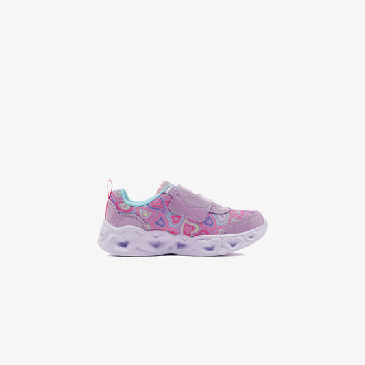 Skechers Heart Lights Boogie Land Çocuk Mor Işıklı Spor Ayakkabı