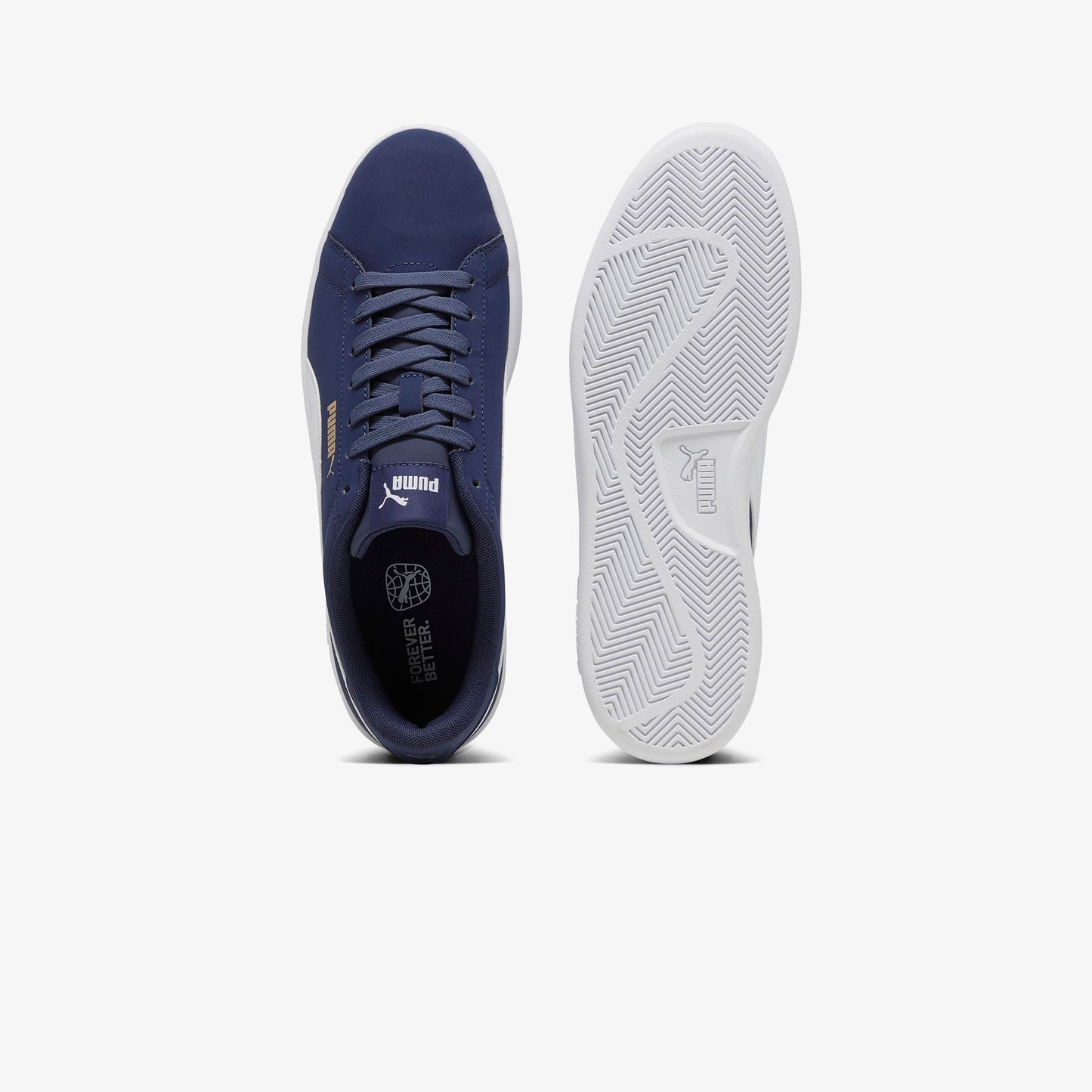 Puma Smash 3.0 Buck Erkek Lacivert Spor Ayakkabı