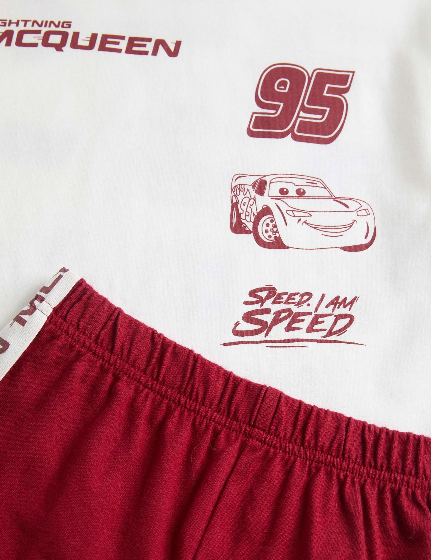 Disney Cars Pamuklu Pijama Takımı