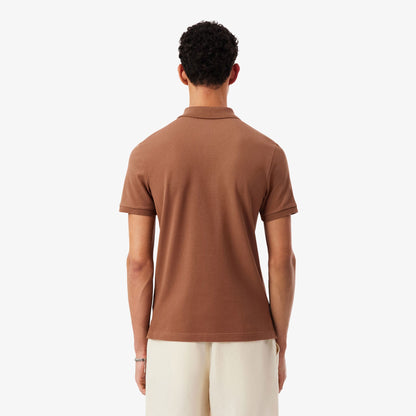Lacoste L.12.12 Erkek Slim Fit Erkek Kahverengi Polo