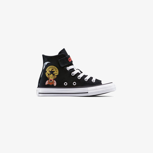 Converse X Tom & Jerry Chuck Taylor All Star Easy-on Çocuk Siyah Sneaker