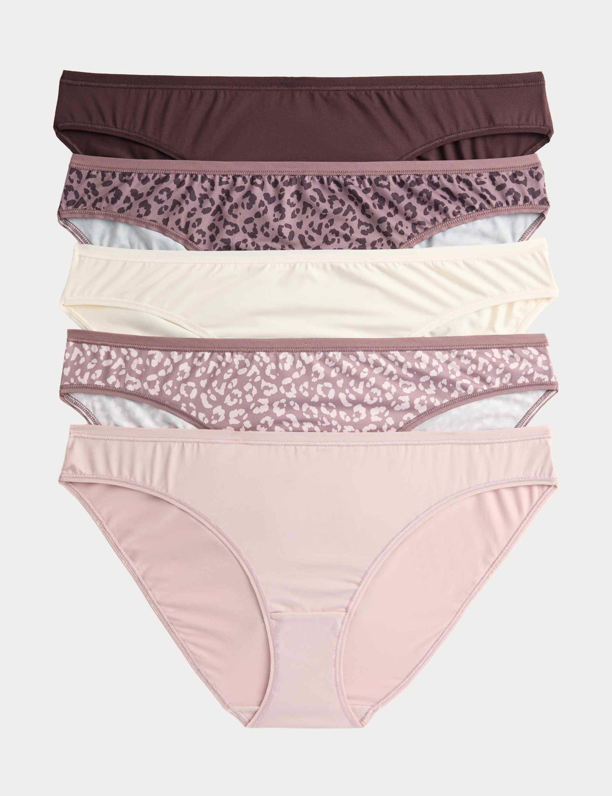 5'li Dikişsiz Bikini Külot Seti
