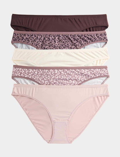 5'li Dikişsiz Bikini Külot Seti
