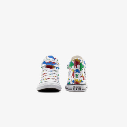 Converse Chuck Taylor All Star Dino Party Easy On Çocuk Beyaz Sneaker
