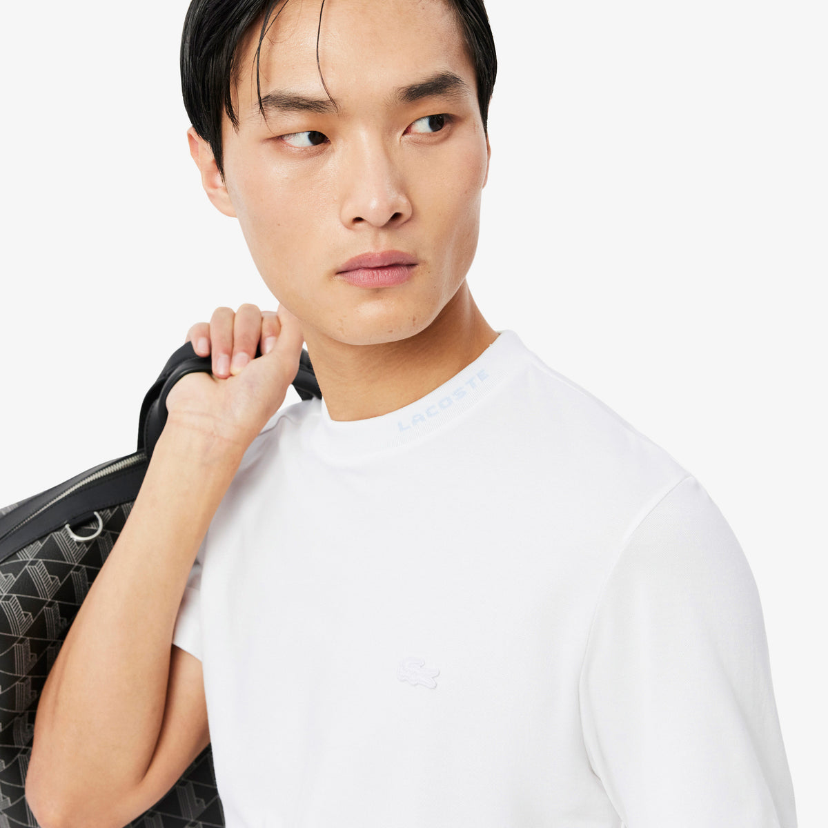 Lacoste Regular Fit Erkek Beyaz T-shirt