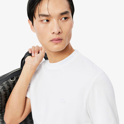 Lacoste Regular Fit Erkek Beyaz T-shirt