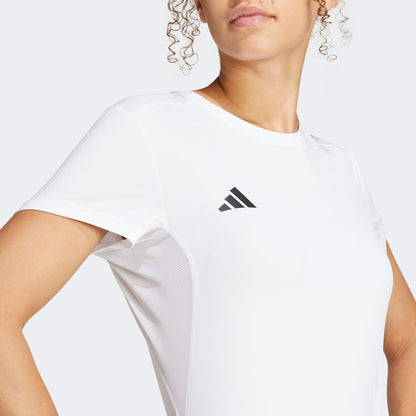 Adidas Adizero Essentials Kadın Beyaz T-shirt