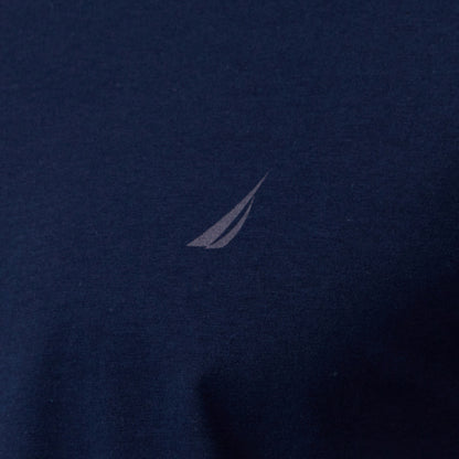 Nautica Erkek Lacivert Regular Fit Baskılı T-shirt