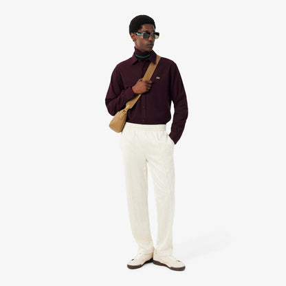 Lacoste Regular Fit Erkek Bordo Gömlek