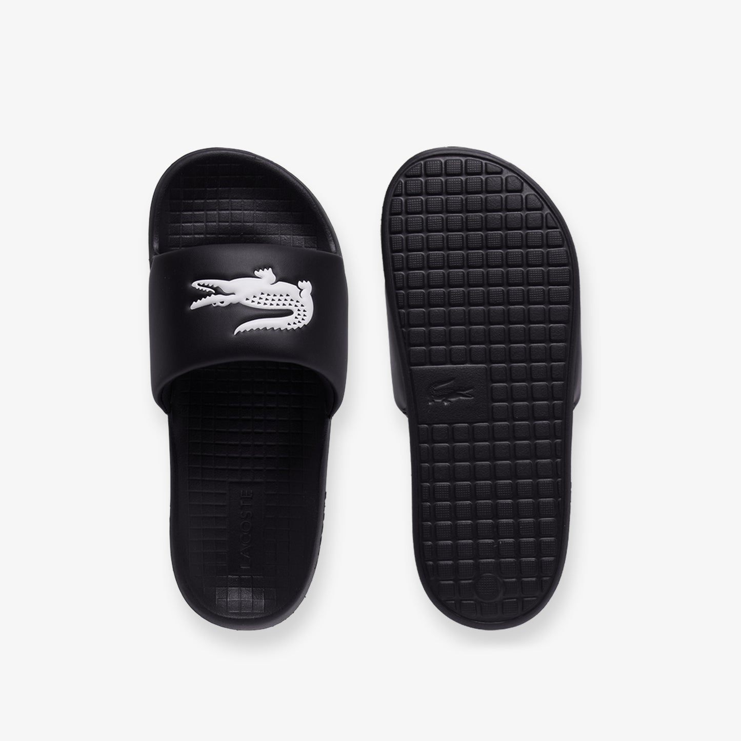 Lacoste Serve Slide Kadın Siyah Terlik