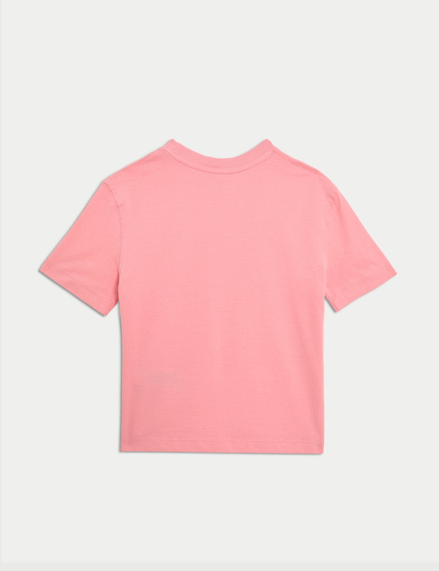 ?saf Pamuklu Deniz Kabuğu Yazılı T-shirt (2–8 Yaş)?
