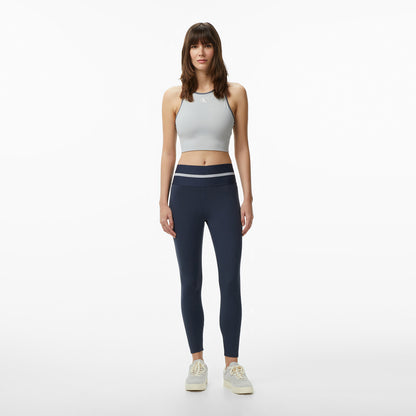 Calvin Klein Icon Sport Graphic Longline Kadın Gri Spor Sütyeni