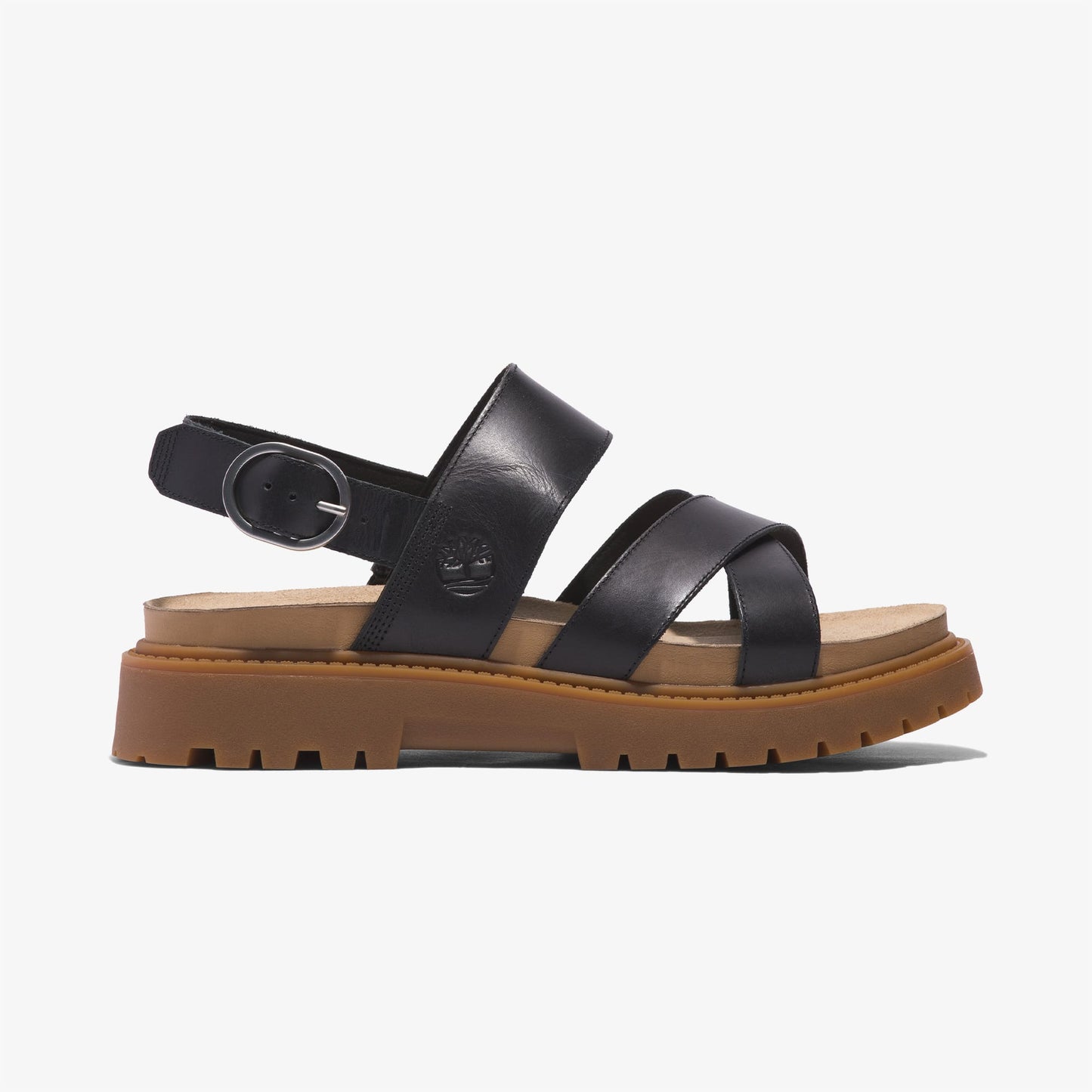 Timberland Clairemont Way Backstrap Kadın Siyah Sandalet