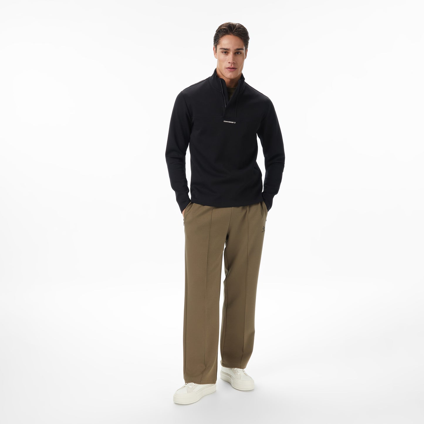 Converse Erkek Siyah Sweatshirt