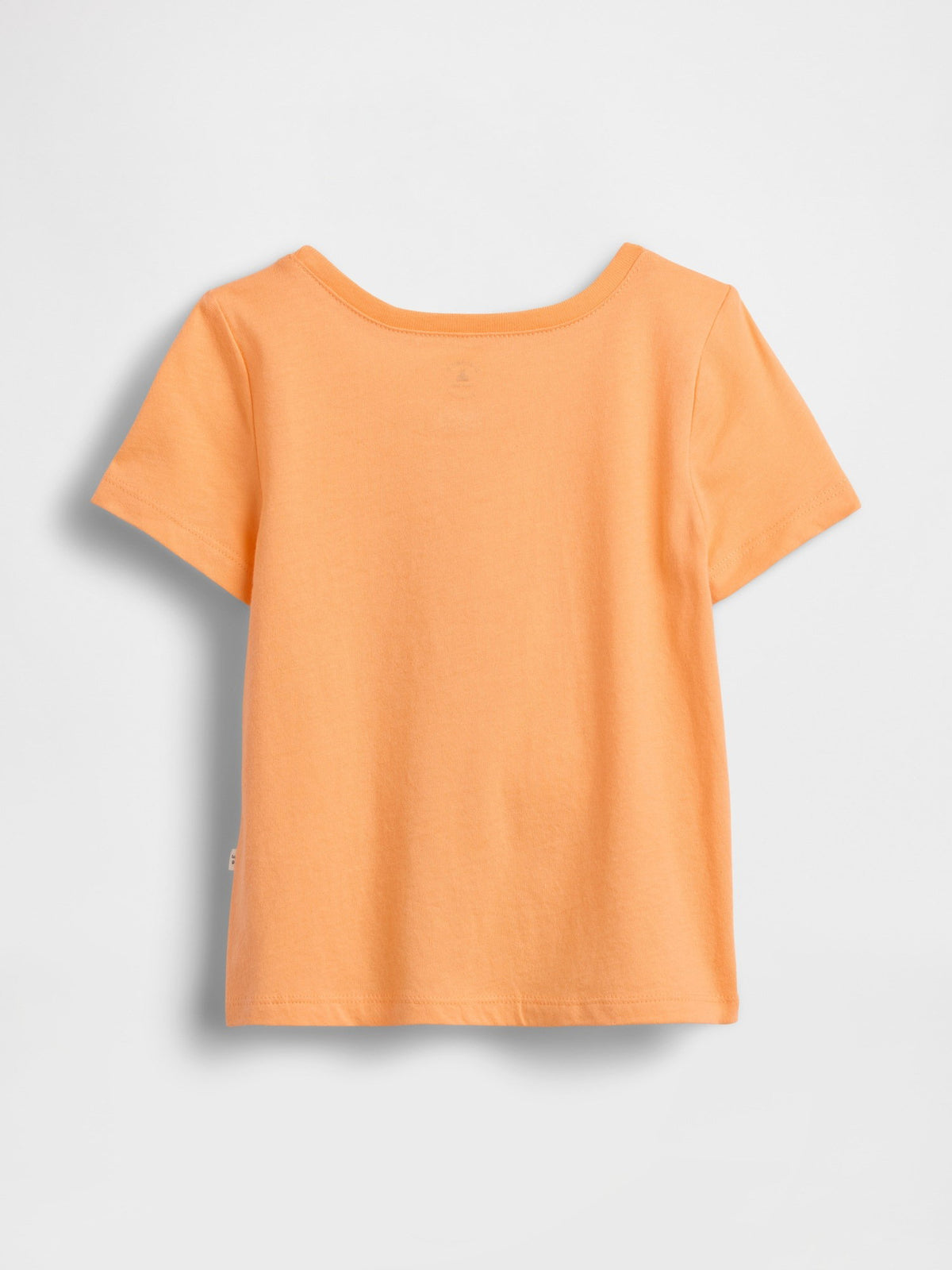 Turuncu Grafik Baskılı T-shirt