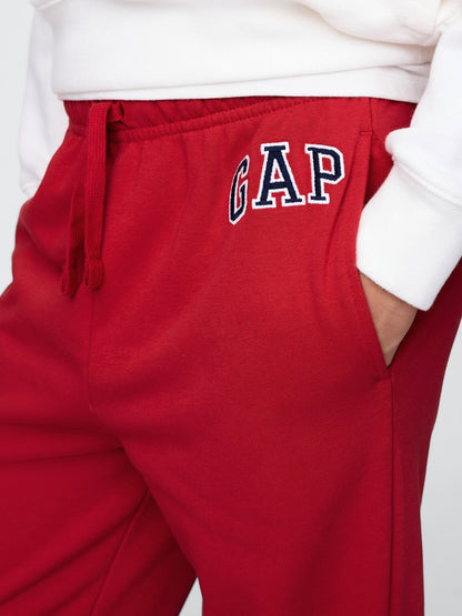 Kırmızı Relaxed Gap Logo Eşofman Altı