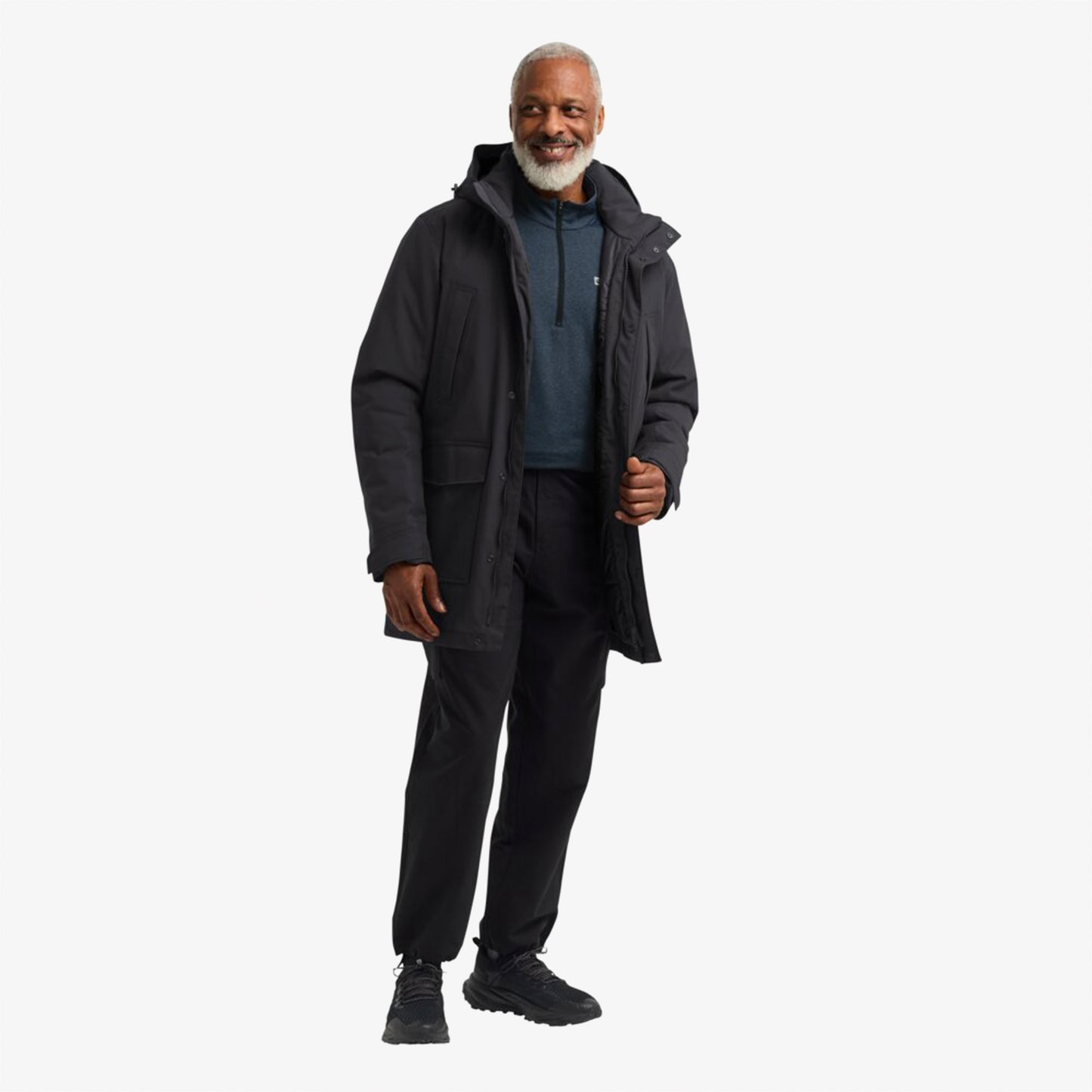 Jack Wolfskin Canyon Shield Erkek Siyah Ceket
