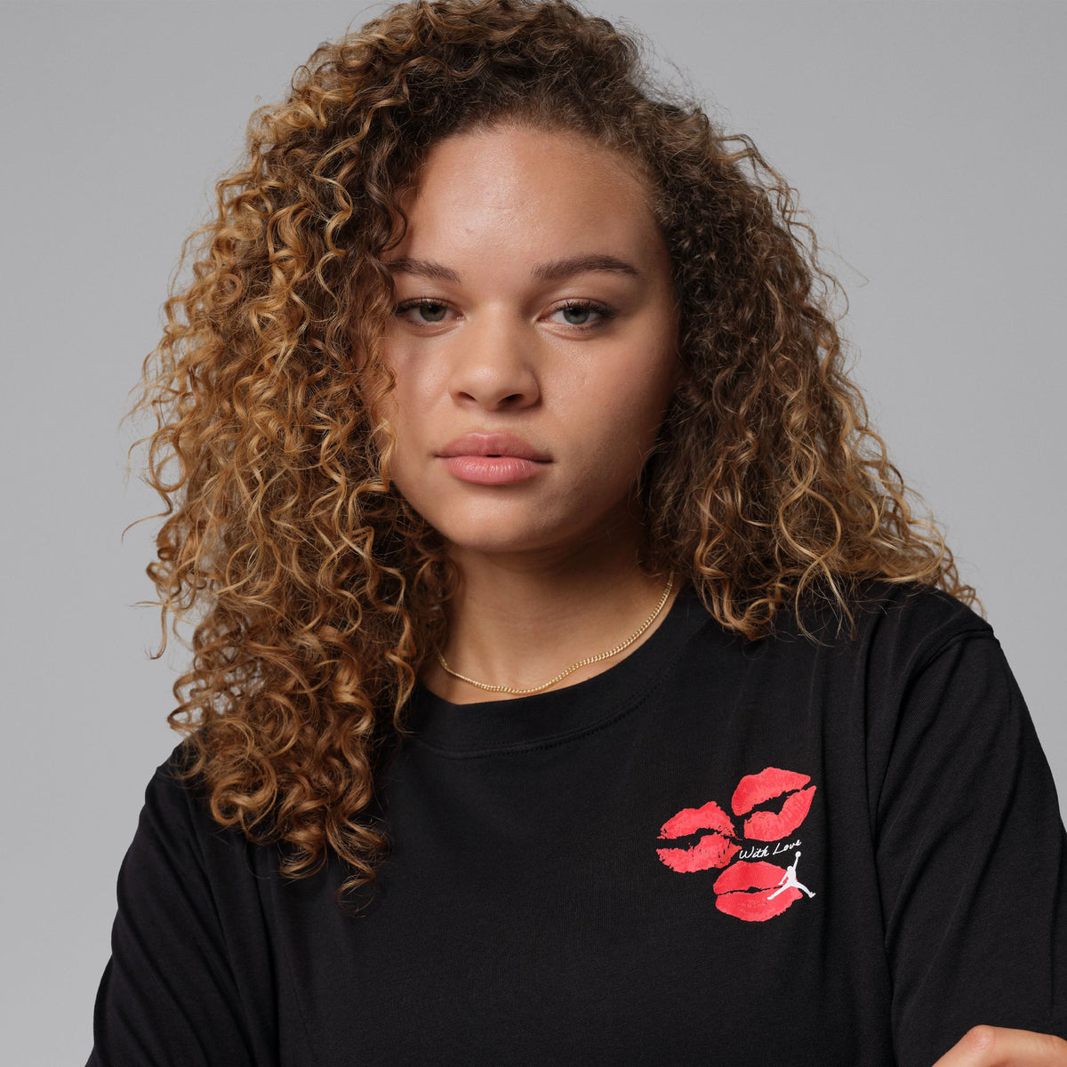 Jordan Flight Kadın Siyah T-shirt