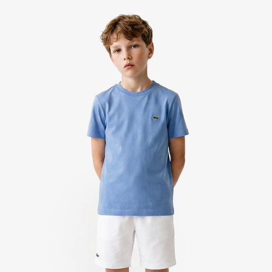 Lacoste Bisiklet Yaka Çocuk Lacivert T-shirt