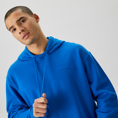 Les Benjamins Essential Erkek Mavi Hoodie