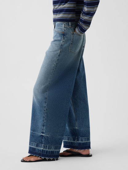 Mavi Mid Rise Ultrasoft Baggy Jean Pantolon