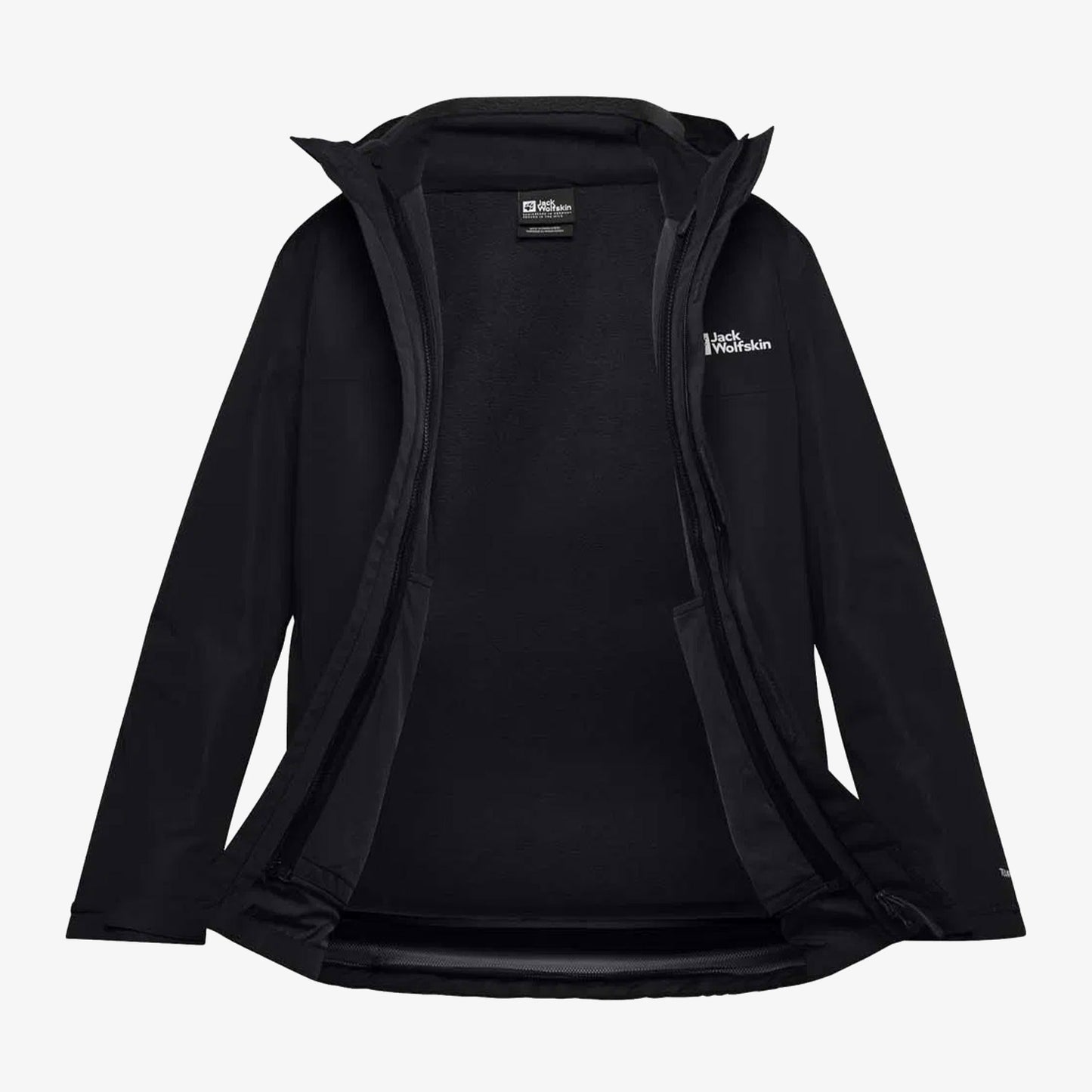 Jack Wolfskin Texapore 3in1 Erkek Siyah Ceket