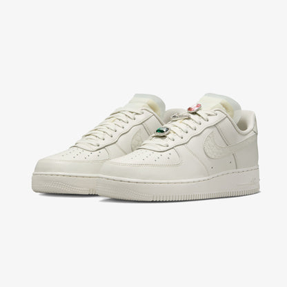 Nike Air Force 1 Low Premium Bling Jewels Kadın Krem Sneaker