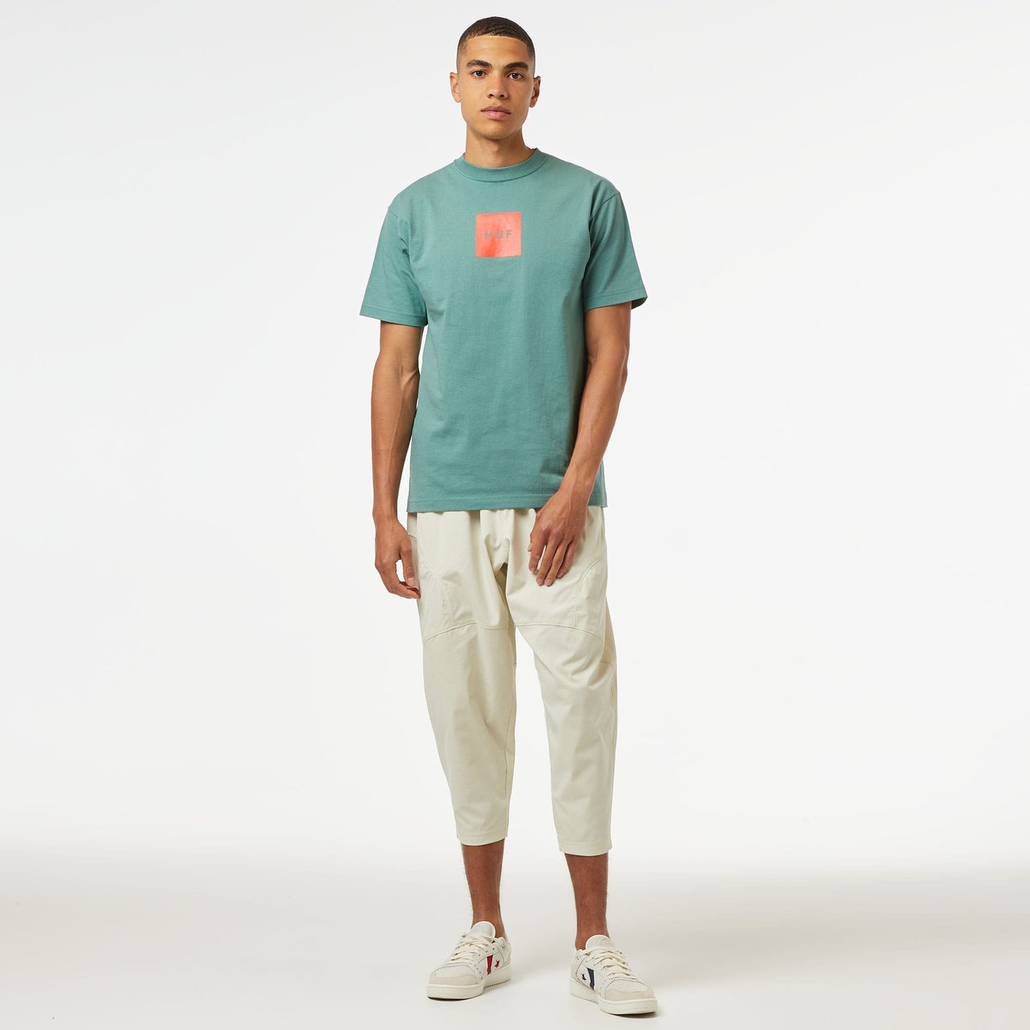Huf Set Box S/s Erkek Kahverengi T-shirt