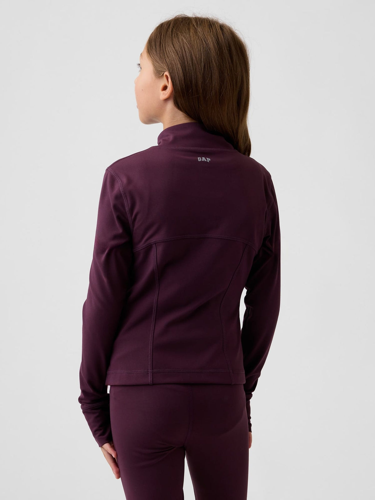 Bordo Quick-dry Fermuarlı Ceket