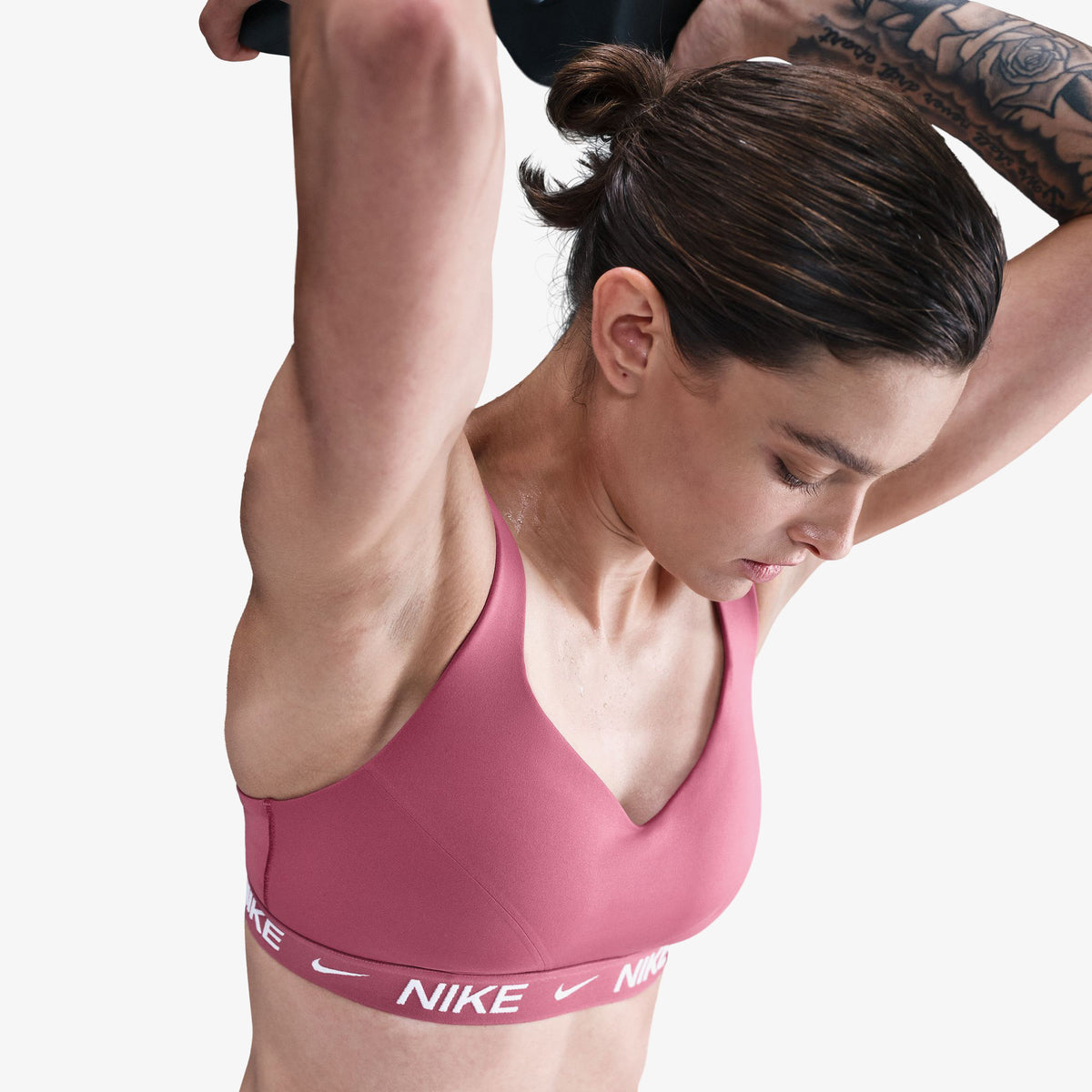 Nike Indy High Support Kadın Pembe Koşu Bra