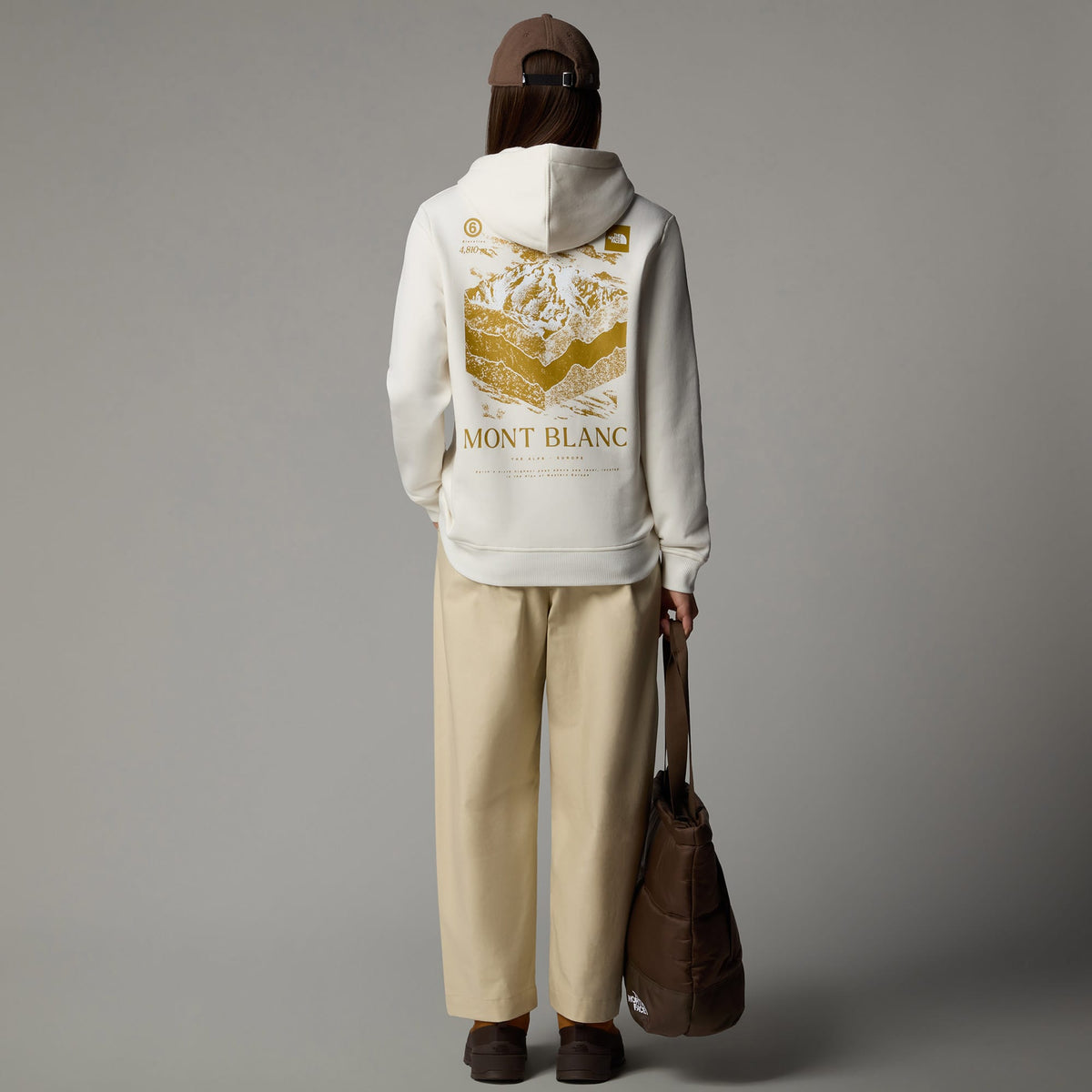 The North Face Light Drew Peak Kadın Bej Günlük Sweatshirt