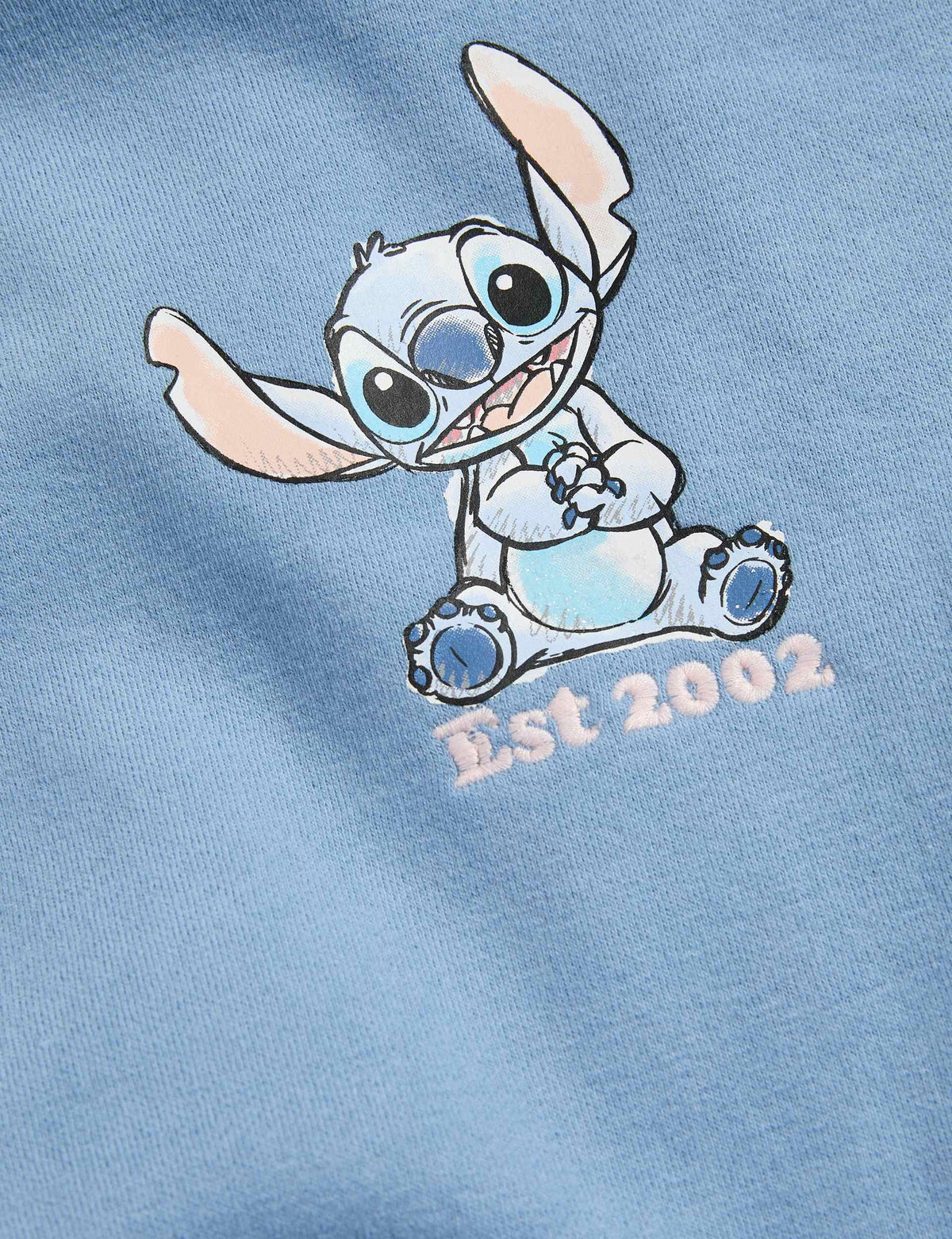 Stitch Baskılı Sweatshirt Ve Eşofman Altı Seti