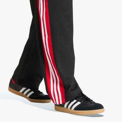 Adidas Bol Fileli Erkek Siyah Eşofman Altı