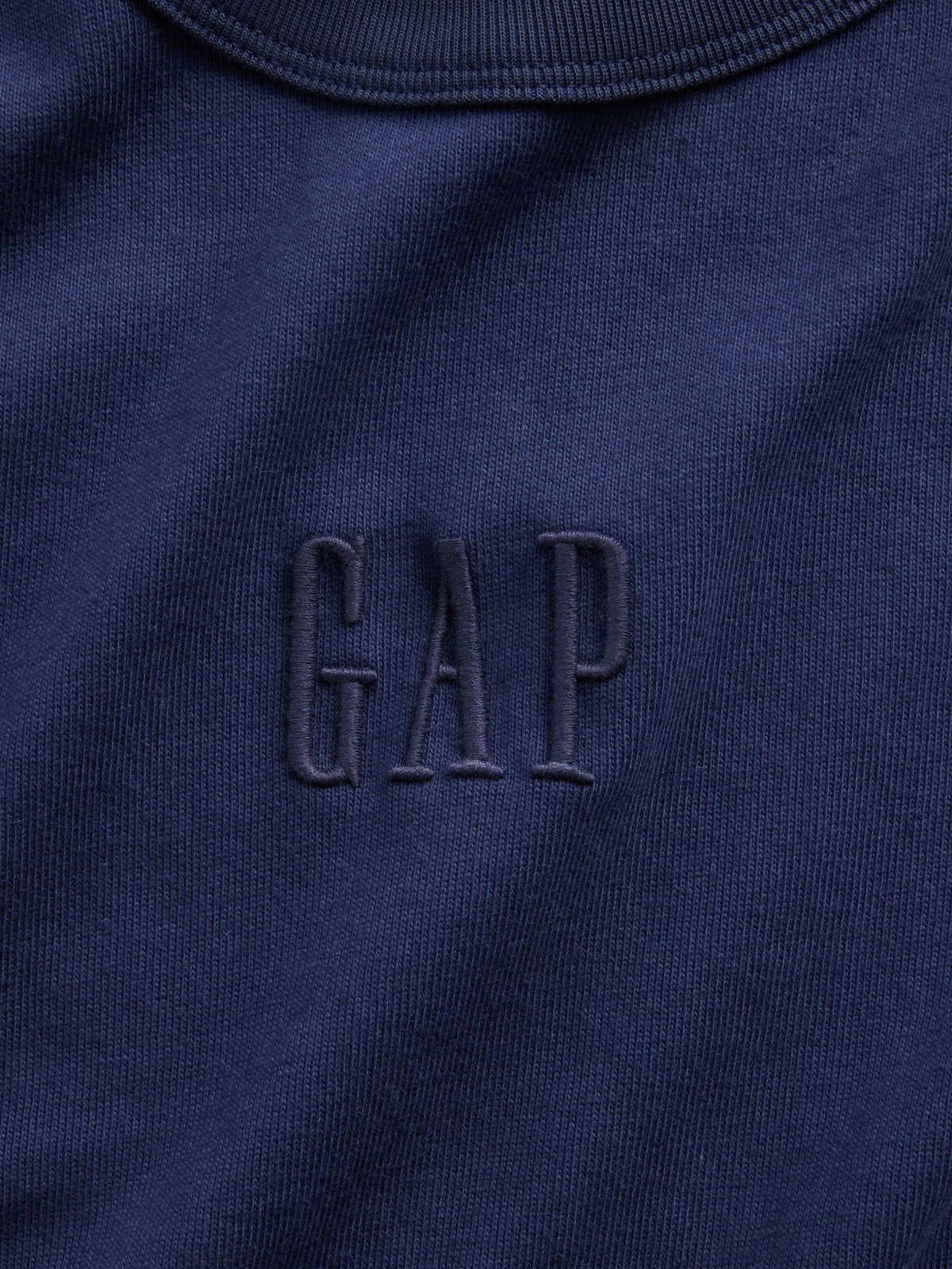 Lacivert Heavyweight Relaxed Logo T-shirt