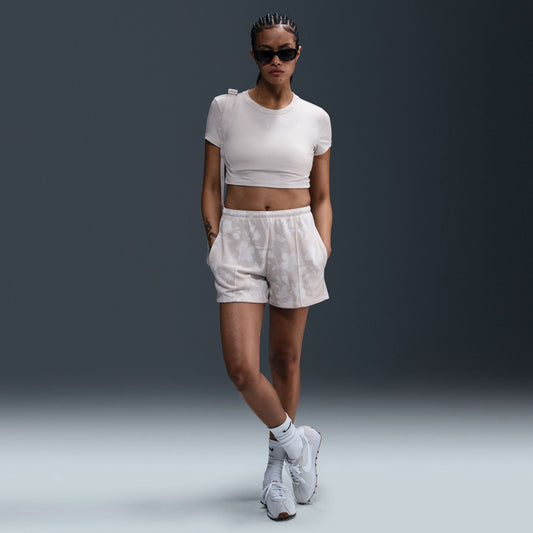 Nike Sportswear Chill Terry Kadın Beyaz Şort