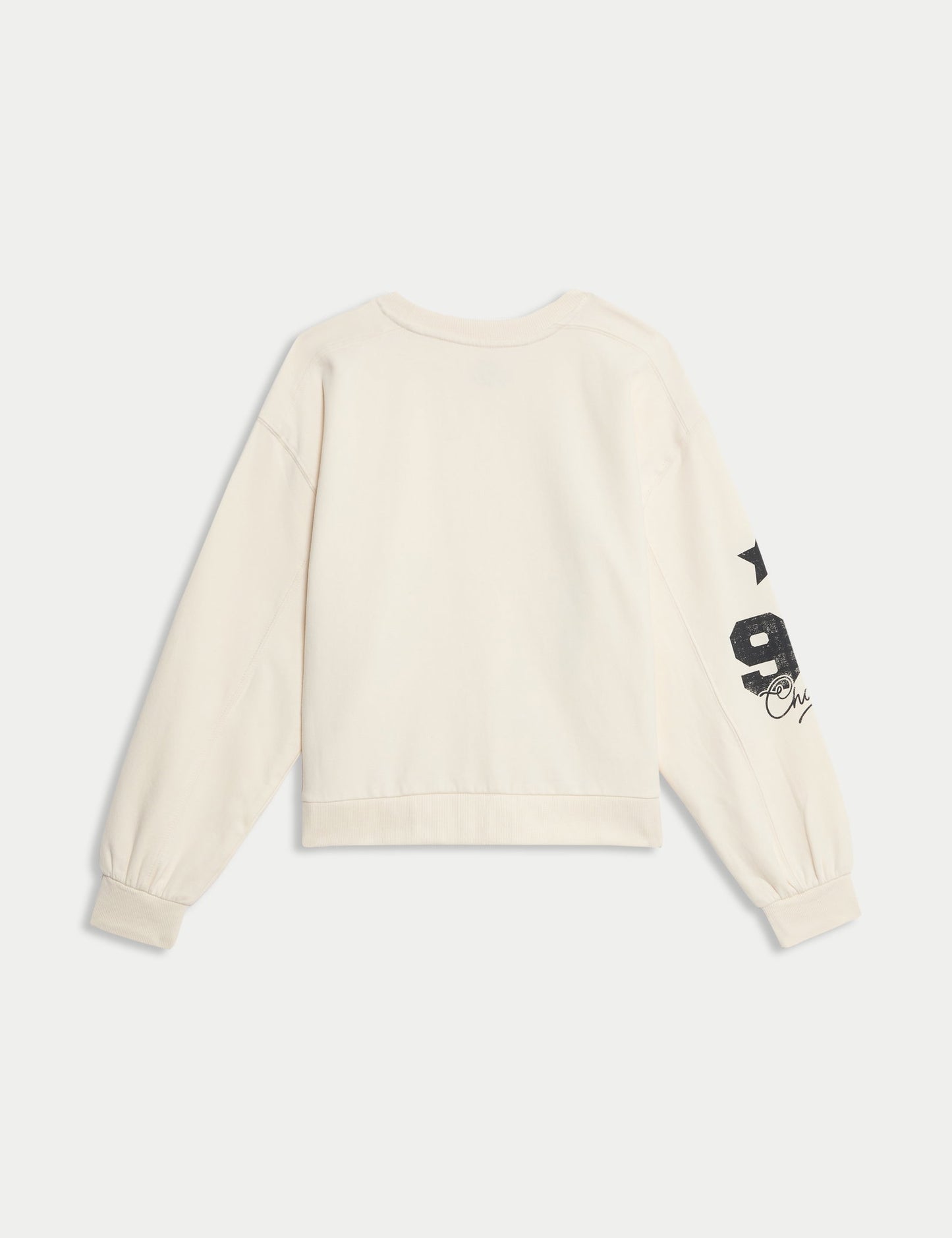 Pamuk Karışımlı Sloganlı Sweatshirt (6-16 Yaş)