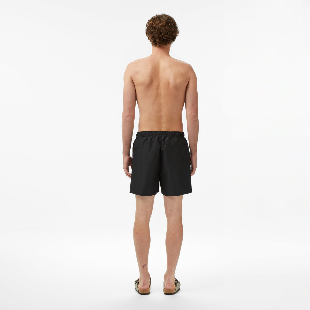 Calvin Klein Medium Drawstring Erkek Siyah Deniz Şortu