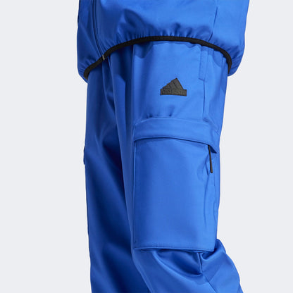 Adidas City Escape Premium Erkek Mavi Kargo Pantolon