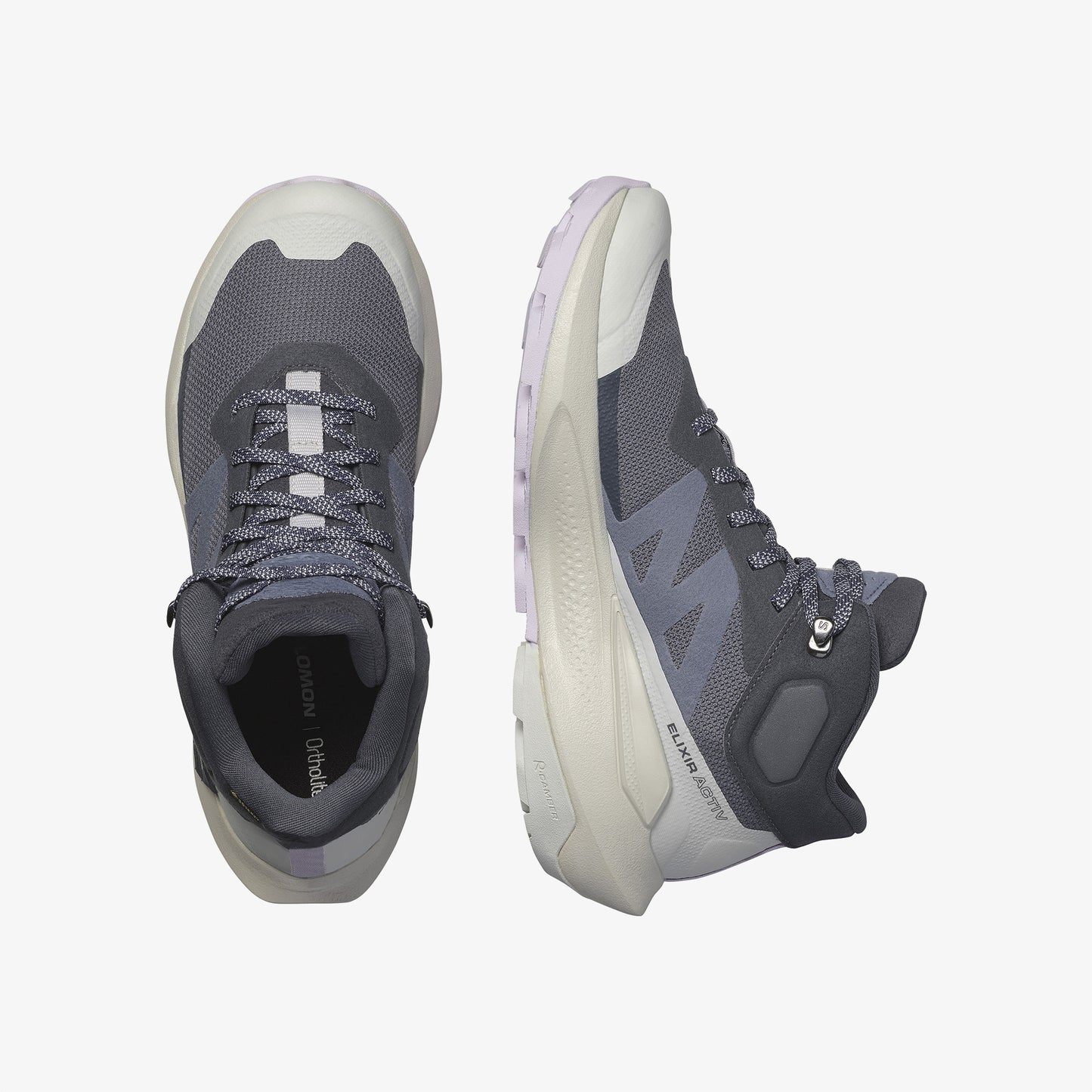 Salomon Elixir Activ Mid Gore-tex Kadın Gri Bot