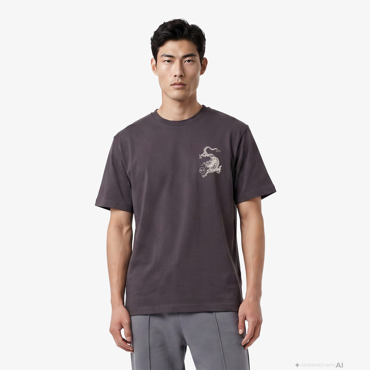 Unıted4 Regular Fit Erkek Kahverengi T-shirt