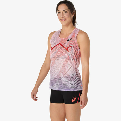 Asics Metaspeed Singlet Kadın Pembe T-shirt