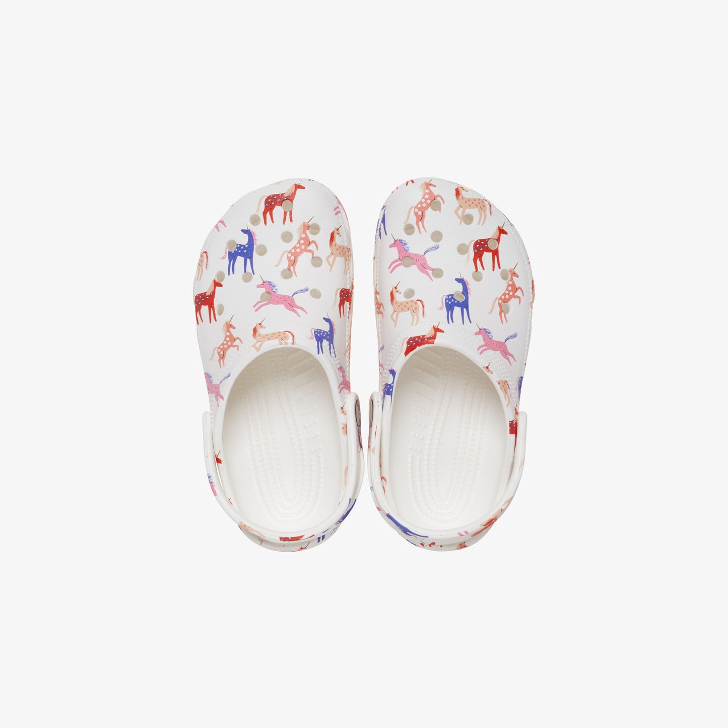 Crocs Classic Character Print K Çocuk Beyaz Terlik