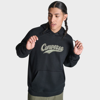 Converse Erkek Siyah Hoodie