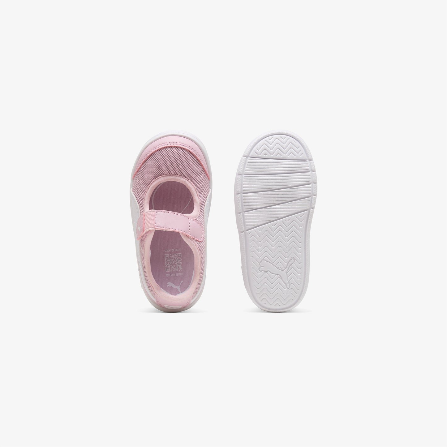 Puma Courtflex V3 Lina V Çocuk Pembe Spor Ayakkabı