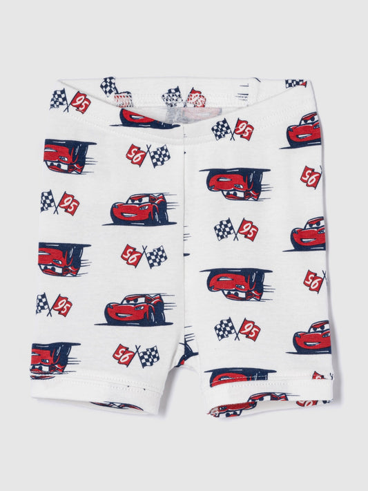Kırmızı %100 Pamuk Disney Cars Grafikli Pijama Takımı