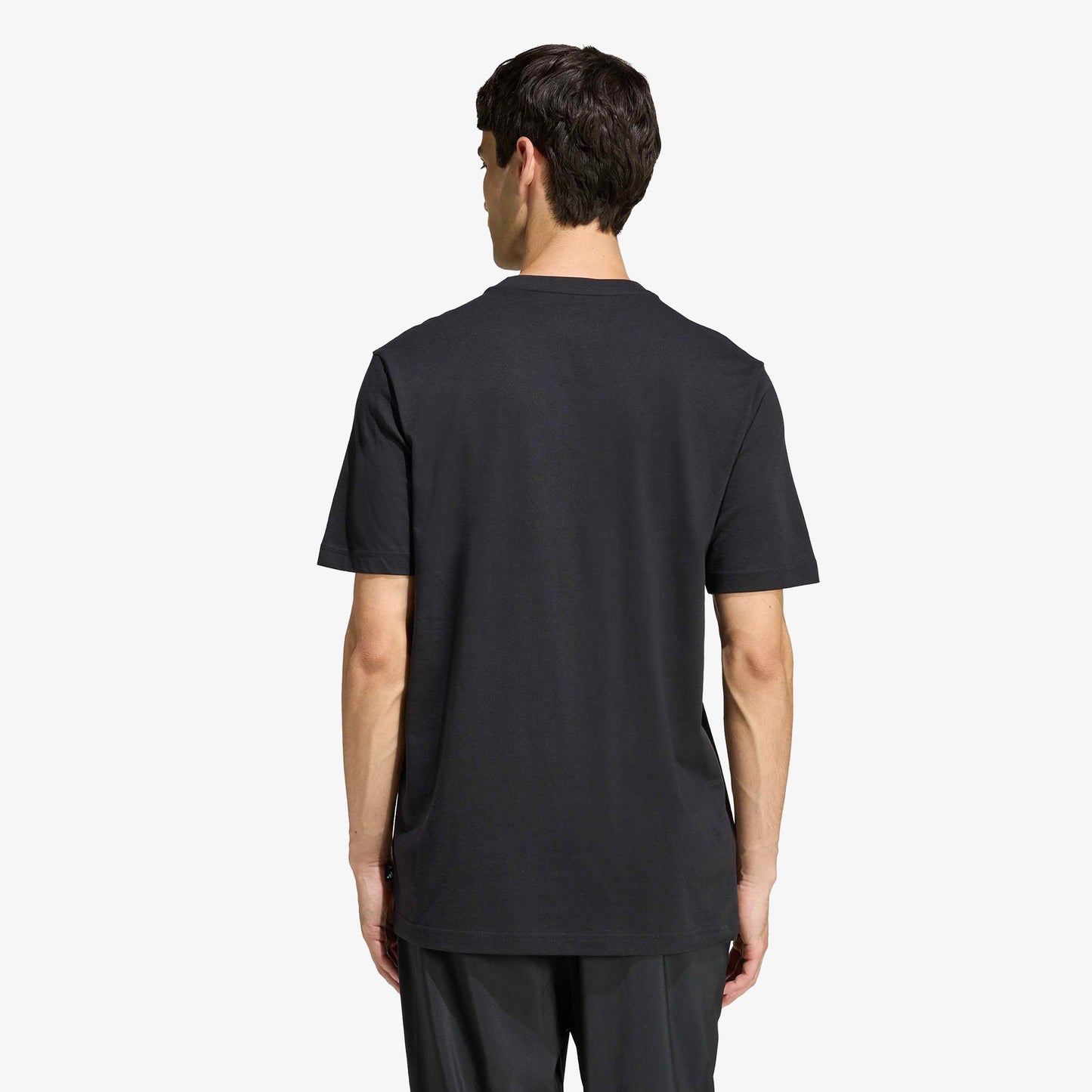 Adidas Popcorn Erkek Siyah T-shirt
