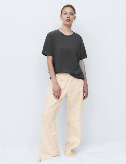 Desenli Pijama Takımı
