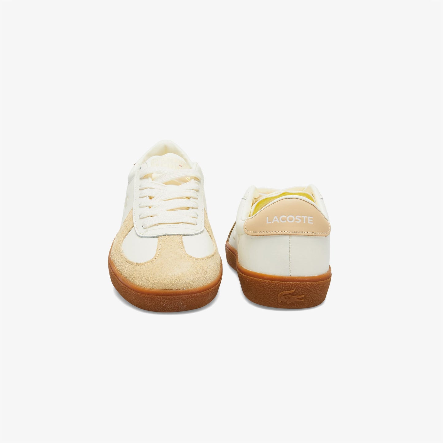 Lacoste Baseshot Pro Leather Kadın Bej Sneaker